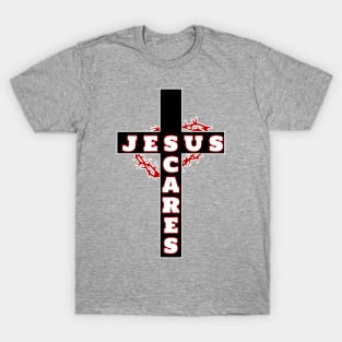 WWJD? Jesus Cares/Jesus Scares T-Shirt